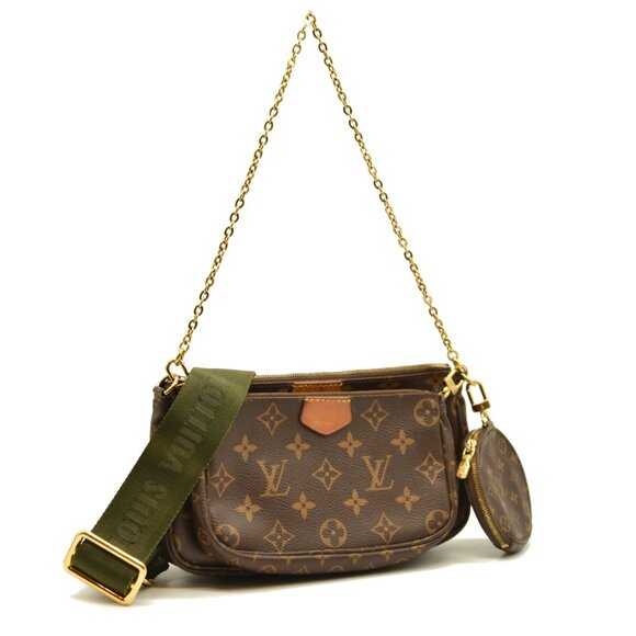 Louis Vuitton  Monogram Multi Pochette Accessories Kaki - Picture 2 of 16